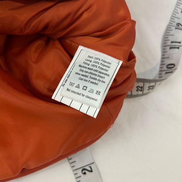 NWT JANIE AND JACK Puffer Vest Orange 5-6y - Picture 5 of 8